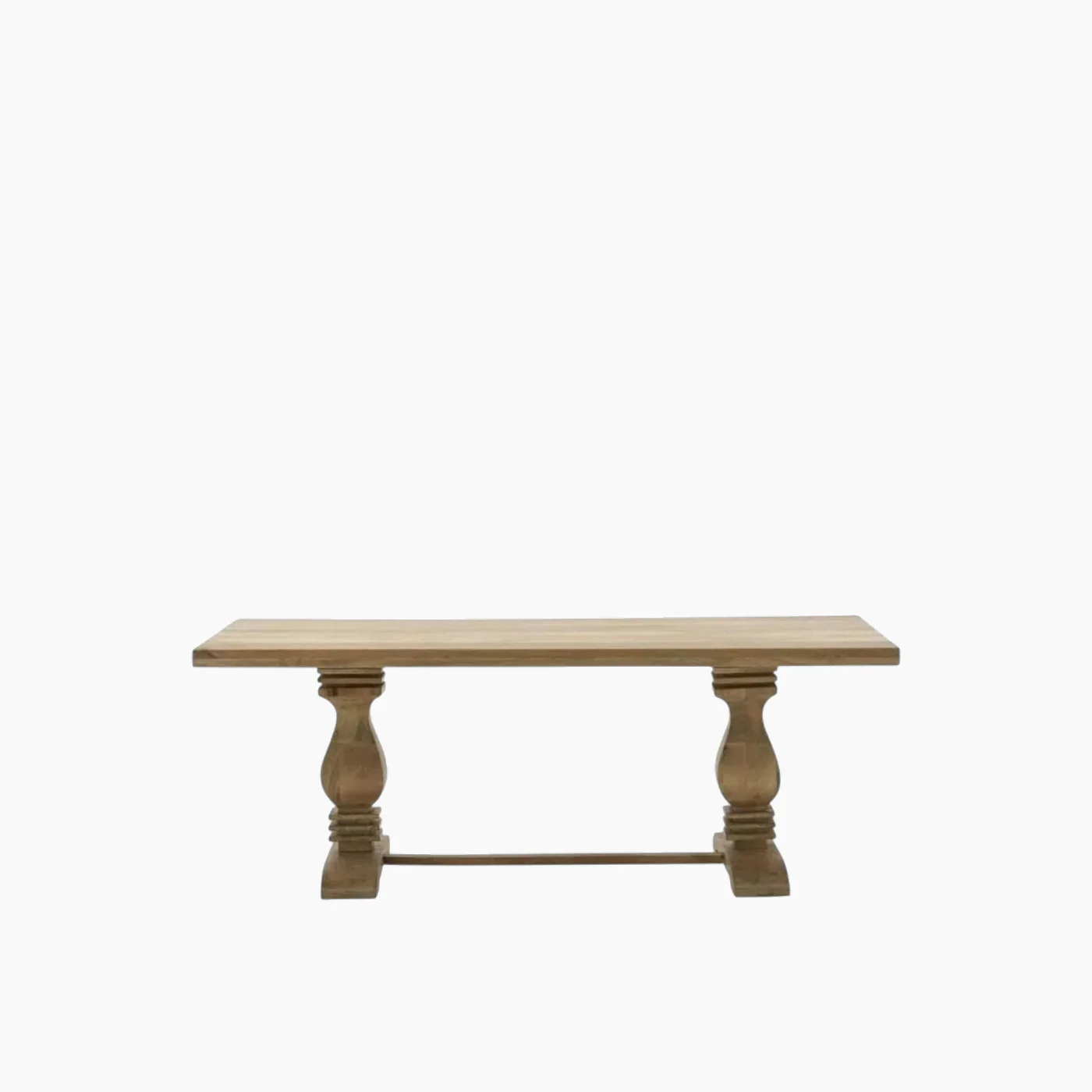 Natural Wood Dining Table