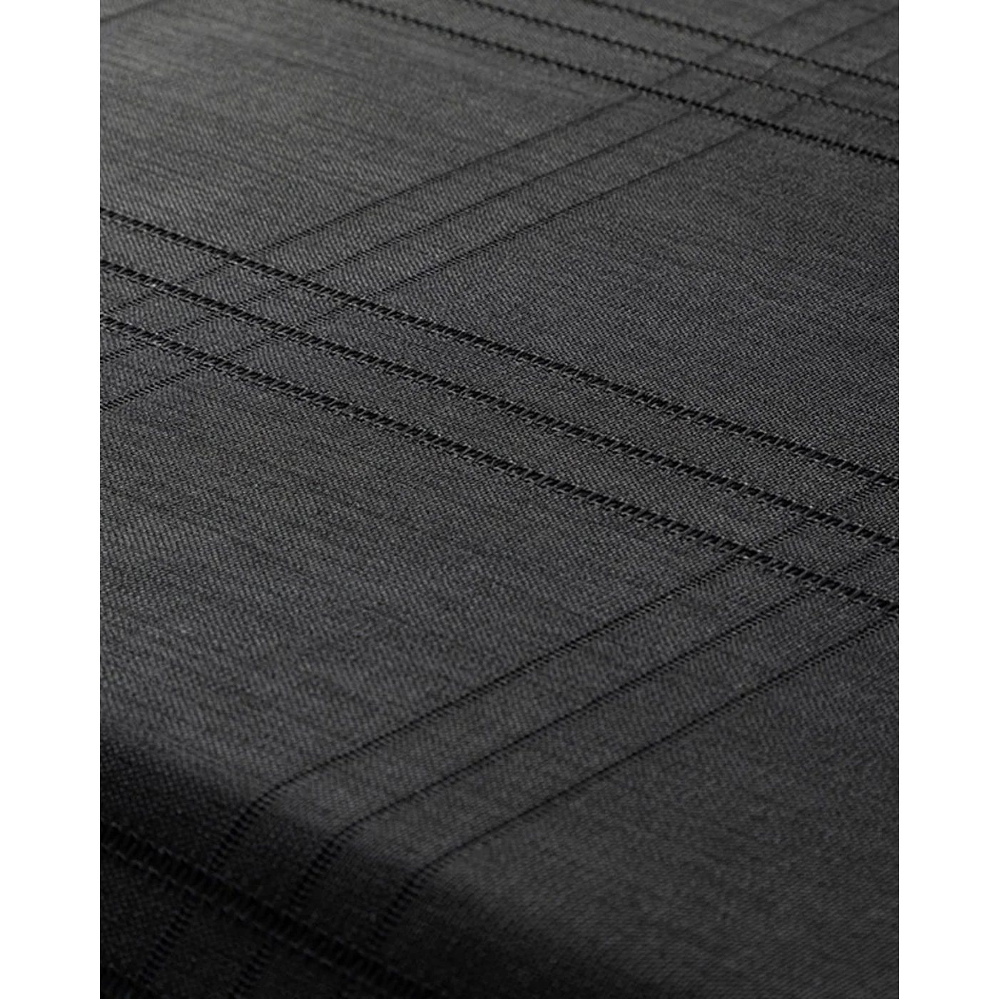 EH Living Navy Polyester Ajour Fabric Table Cloth 150x200 cm Black - Image 3