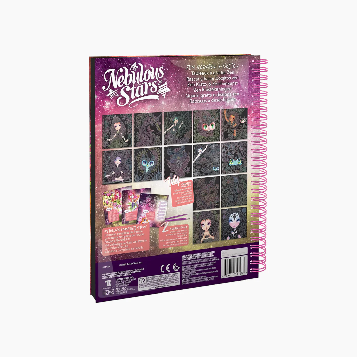 Nebulous Stars Creative Book – Zen Scratch & Sketch - Image 3