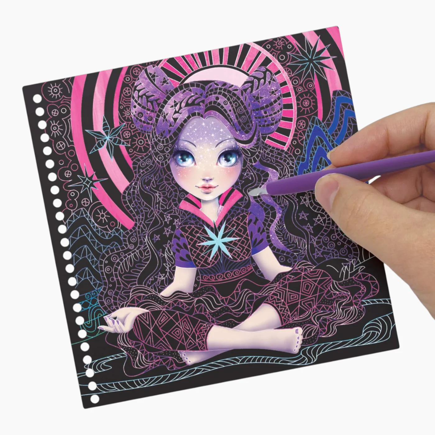 Nebulous Stars Creative Book – Zen Scratch & Sketch - Image 4