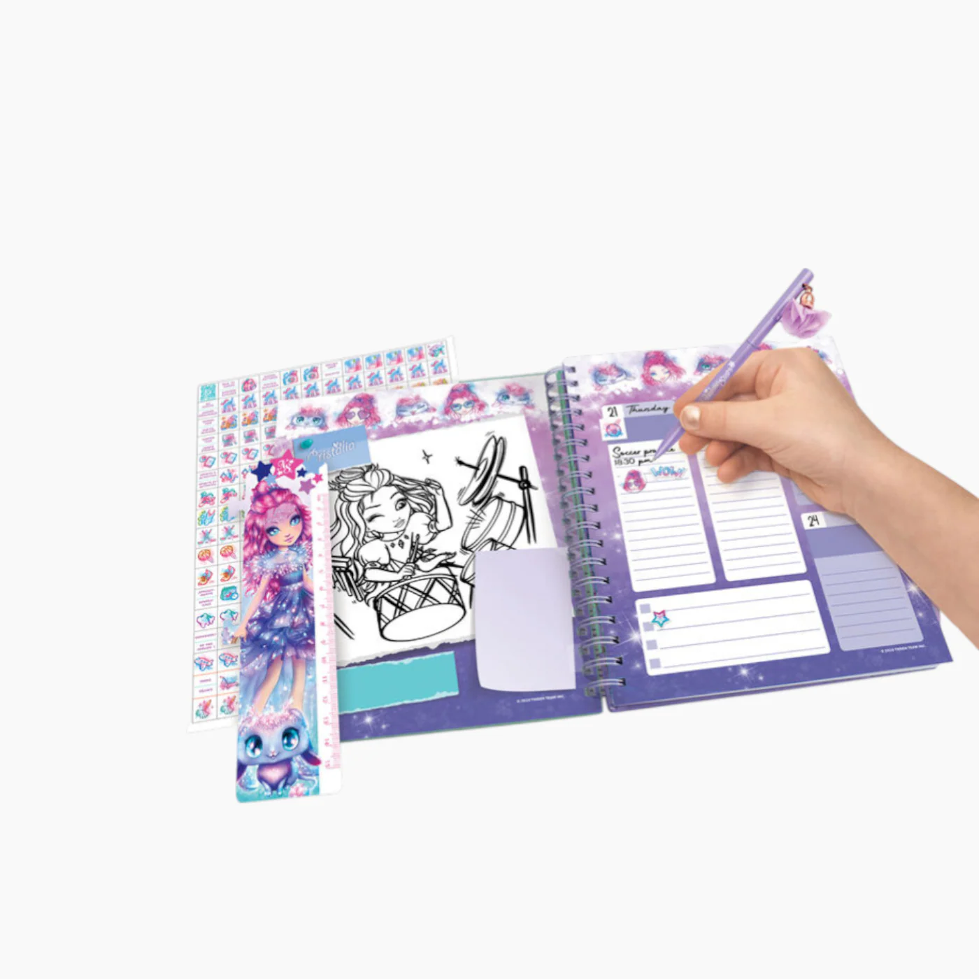 Nebulous Stars Daily Planner – Series 4 (Cristalia & Agatha)