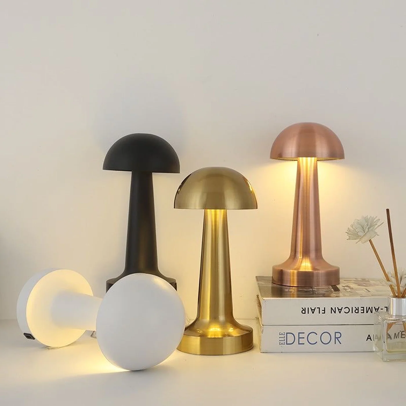 Necessary Light Modern Mushroom LED Table Lamp - Image 5