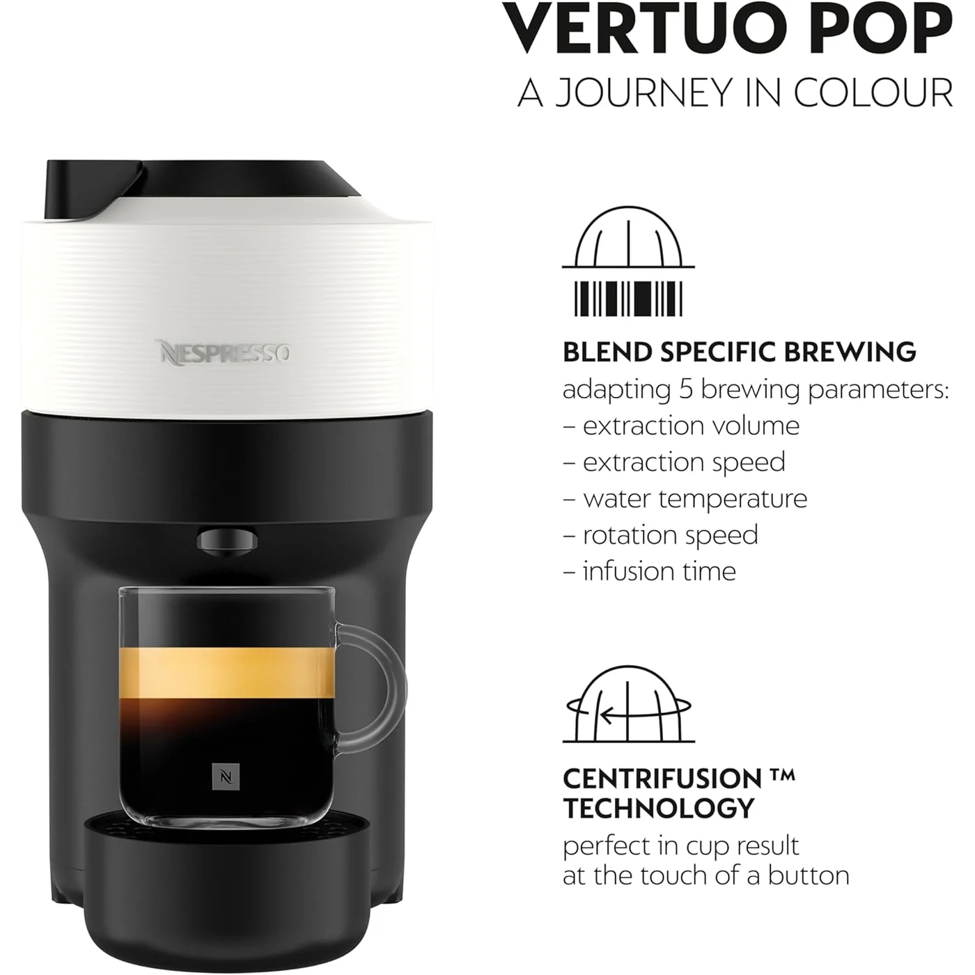 Nespresso Vertuo Pop White - Image 5