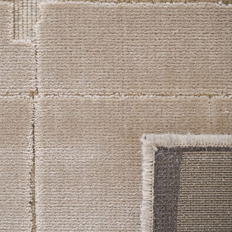 Spazio Home Neutral Block Design Rug - Image 3