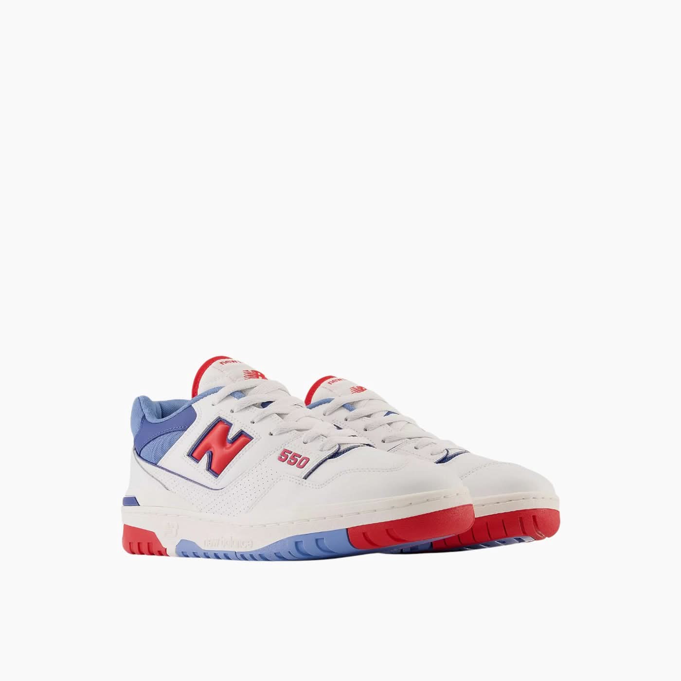 New Balance 550 Red Atlantic Blue Sneakers - Image 2