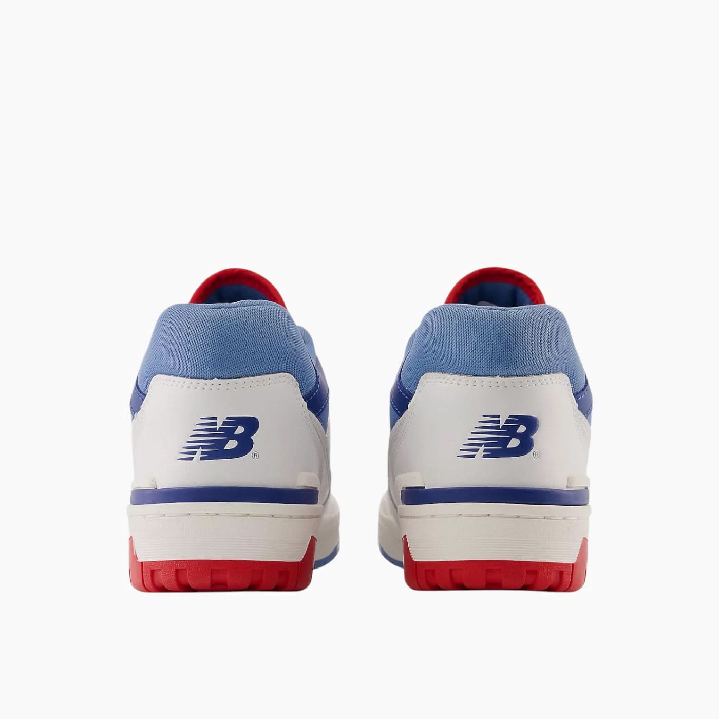 New Balance 550 Red Atlantic Blue Sneakers - Image 4