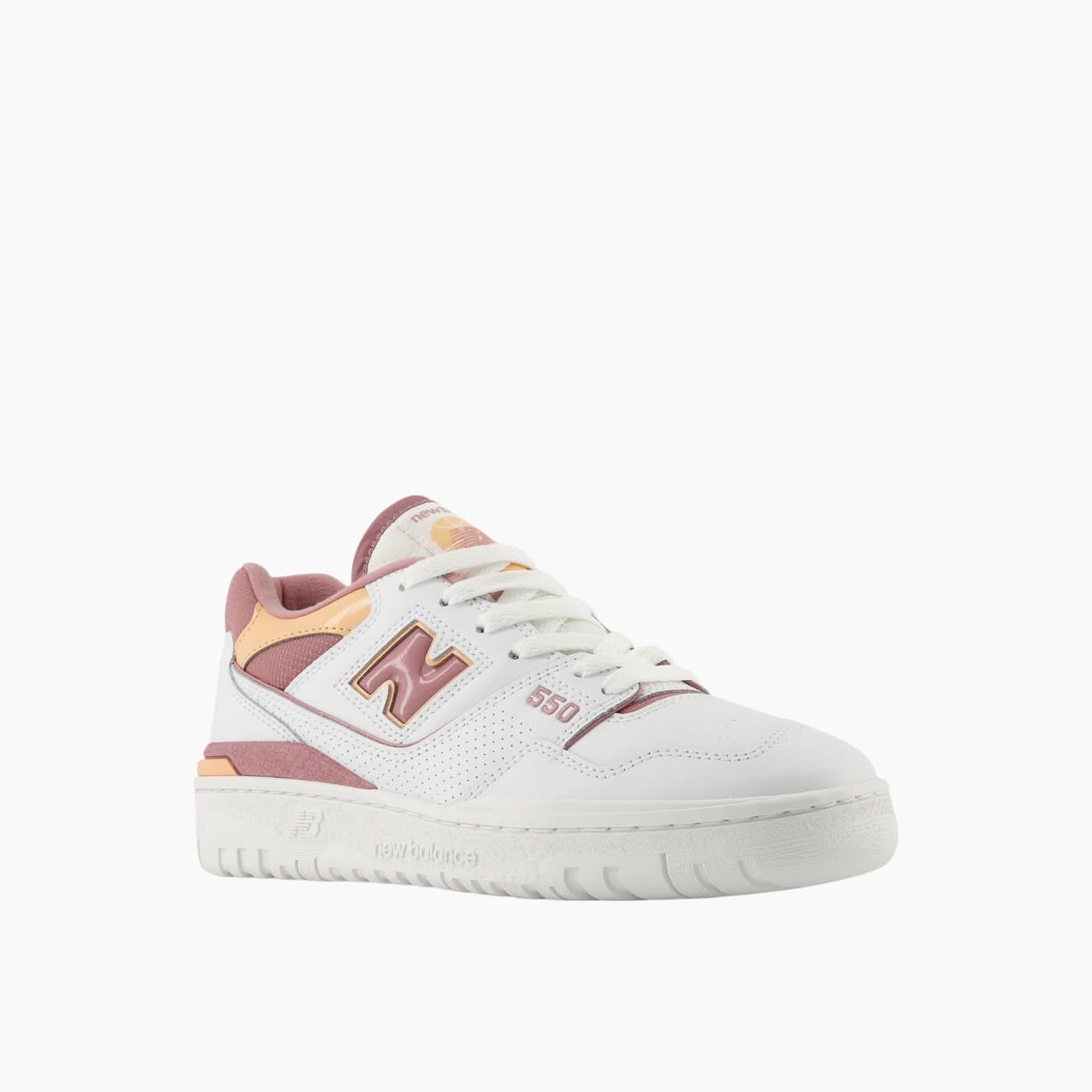 New Balance 550 Rosewood Hazy Peach Shoes - Image 3