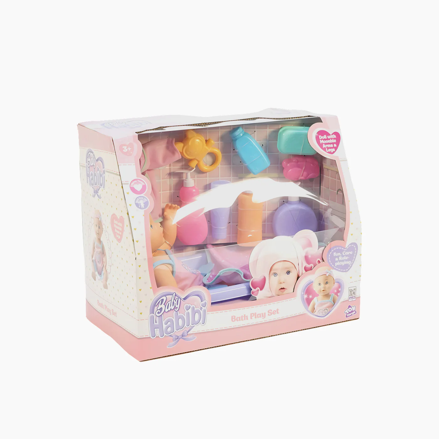 Newboy Habibi Doll Bath Playset - Image 3