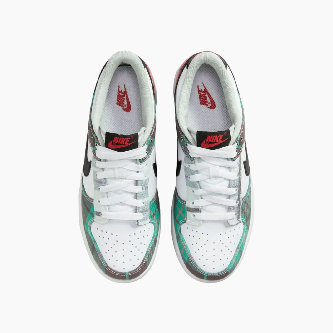 Nike Dunk Low Plaid Sneakers - Image 5