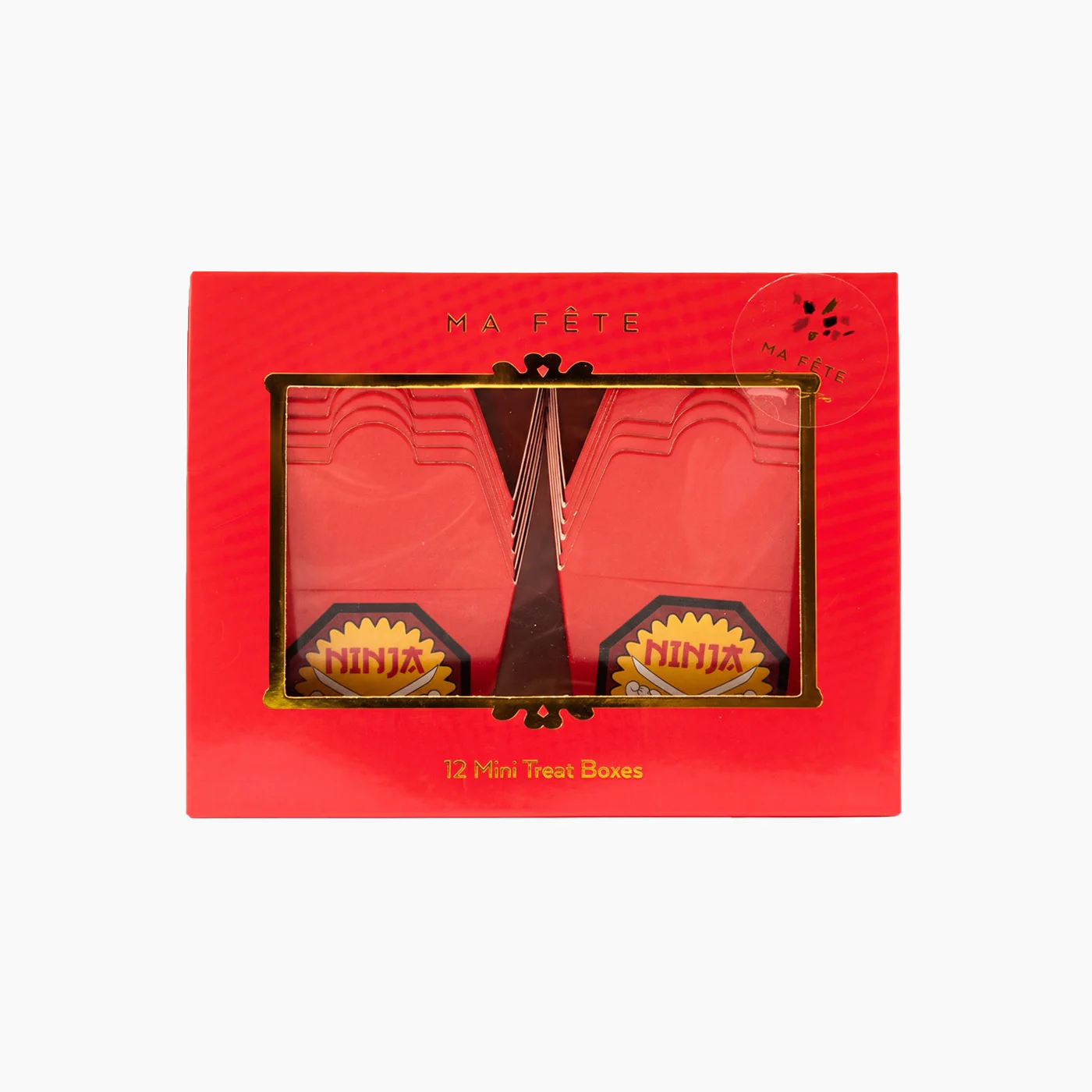 Ma Fete Ninja Mini Treat Holders - Set of 12 - Image 3