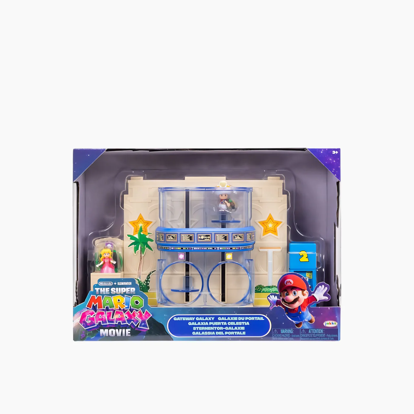 JAKKS PACIFIC Nintendo The Super Mario Galaxy Movie Gateway Galaxy Diorama Set - Image 5
