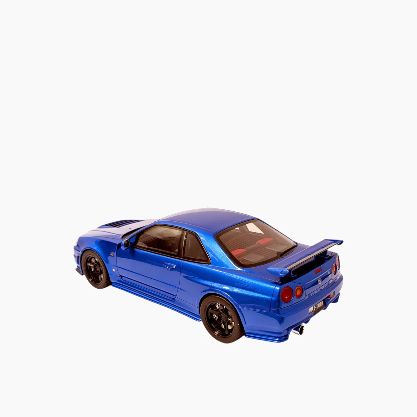 OttoMobile Nissan GT-R R34 Blue 1:12 Scale Model Car - Image 6