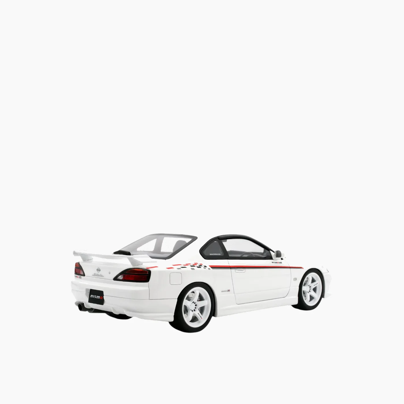 OttoMobile Nissan Silvia S15 NISMO S-Tune White 1:18 Scale Model Car - Image 2