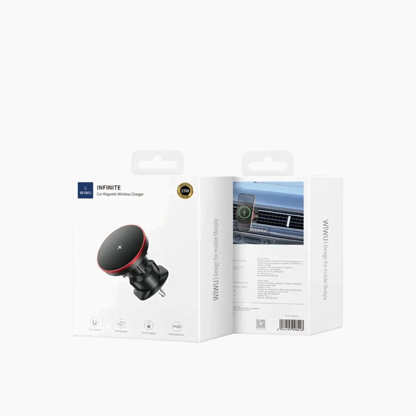 Wiwu CH-316 Car Wireless Charger - Image 3