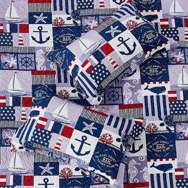 Nova Home Aganta Printed Bedspread Set - Image 5