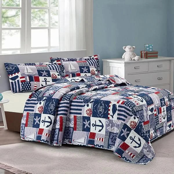 Nova Home Aganta Printed Bedspread Set - Image 6