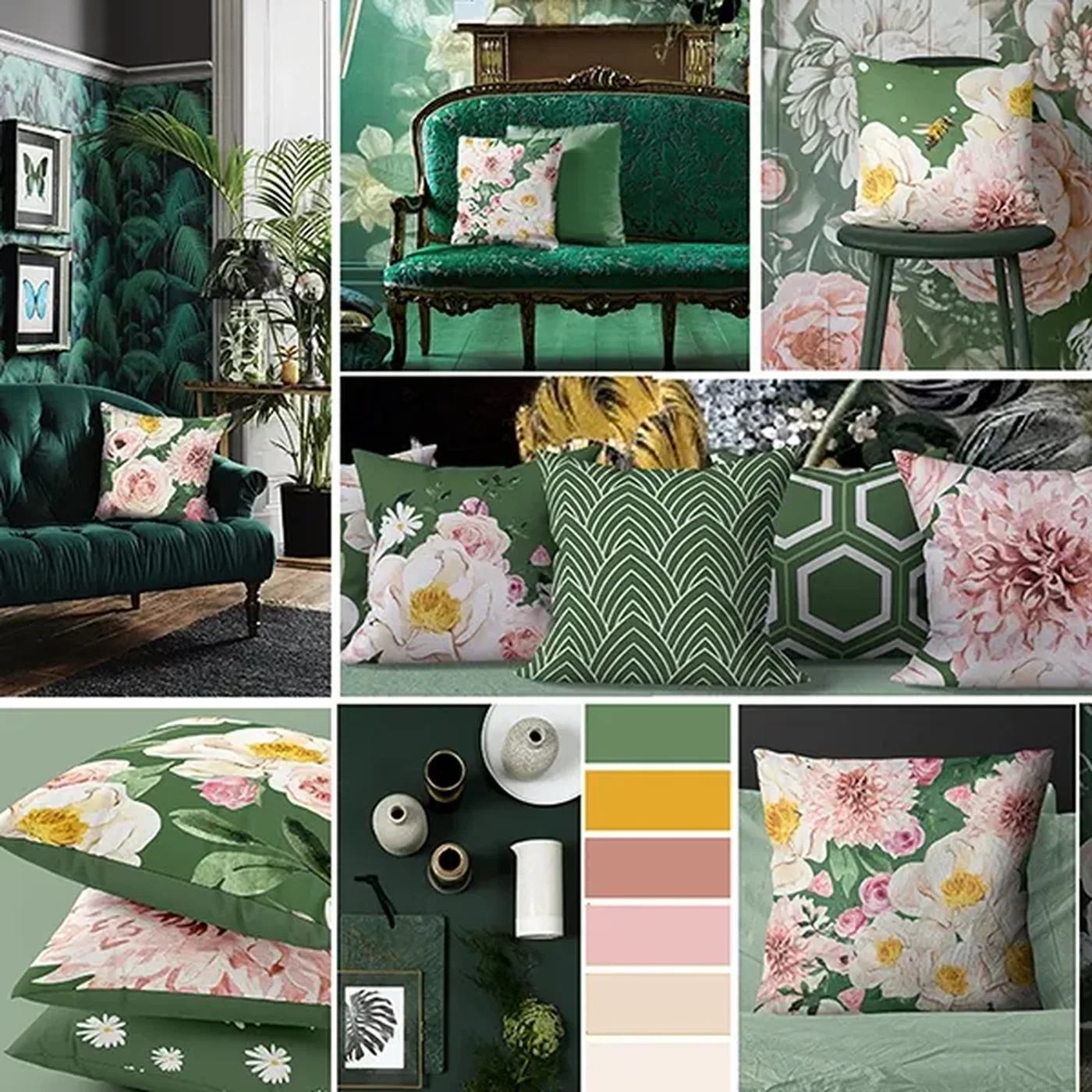 Nova Home Peonies Cushion Cover - Image 2