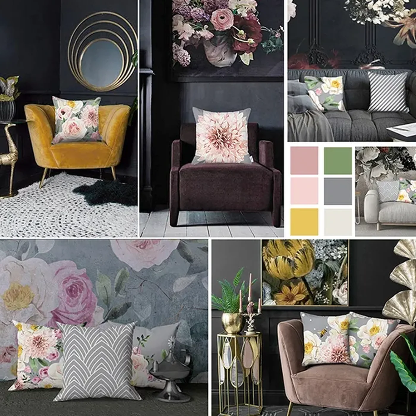 Nova Home Peonies Cushion Cover - Image 2