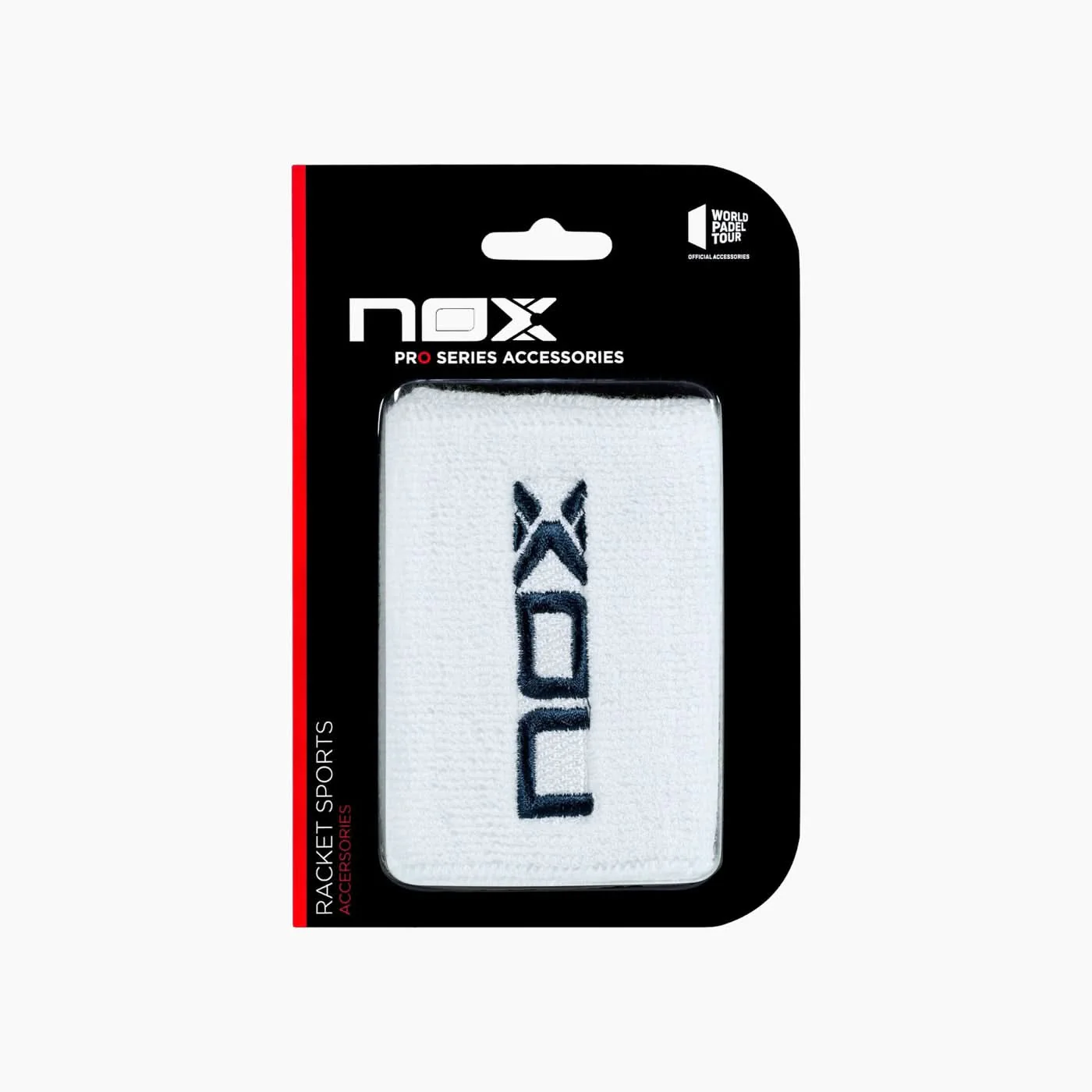 NOX White Wristbands - Image 2
