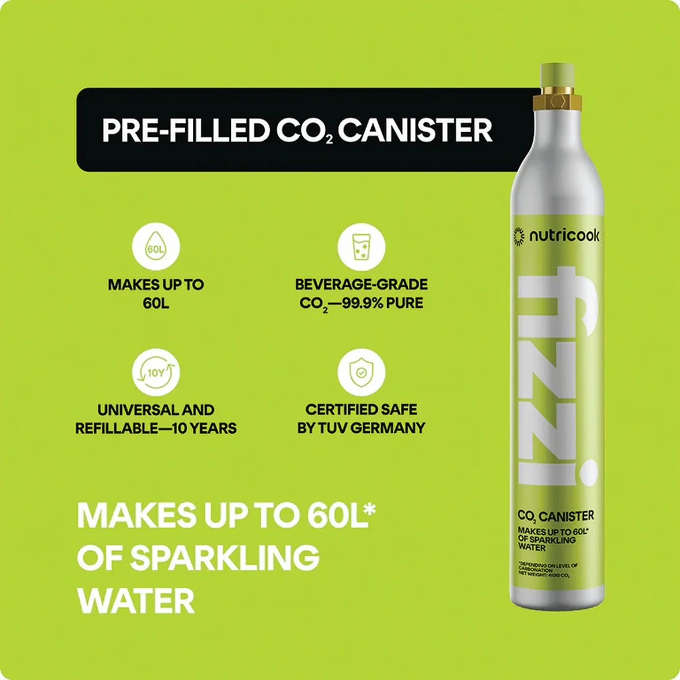 Nutricook Fizzi Soda Maker - Image 6