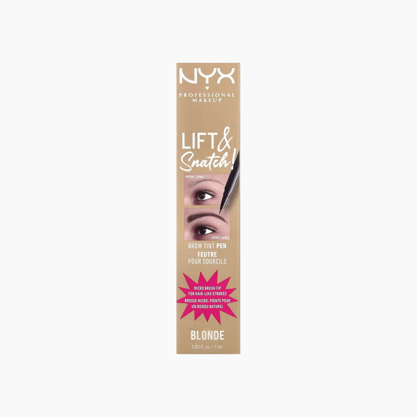 NYX Professional Makeup Lift & Snatch Brow Tint Pen - Image 3