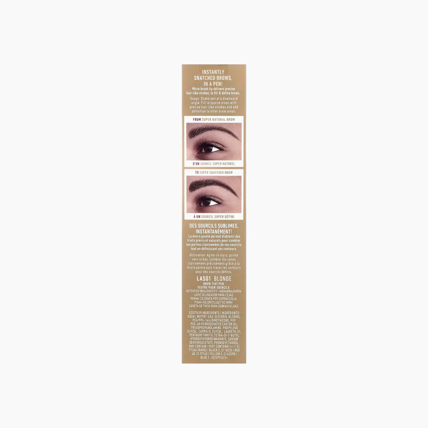 NYX Professional Makeup Lift & Snatch Brow Tint Pen - Image 4
