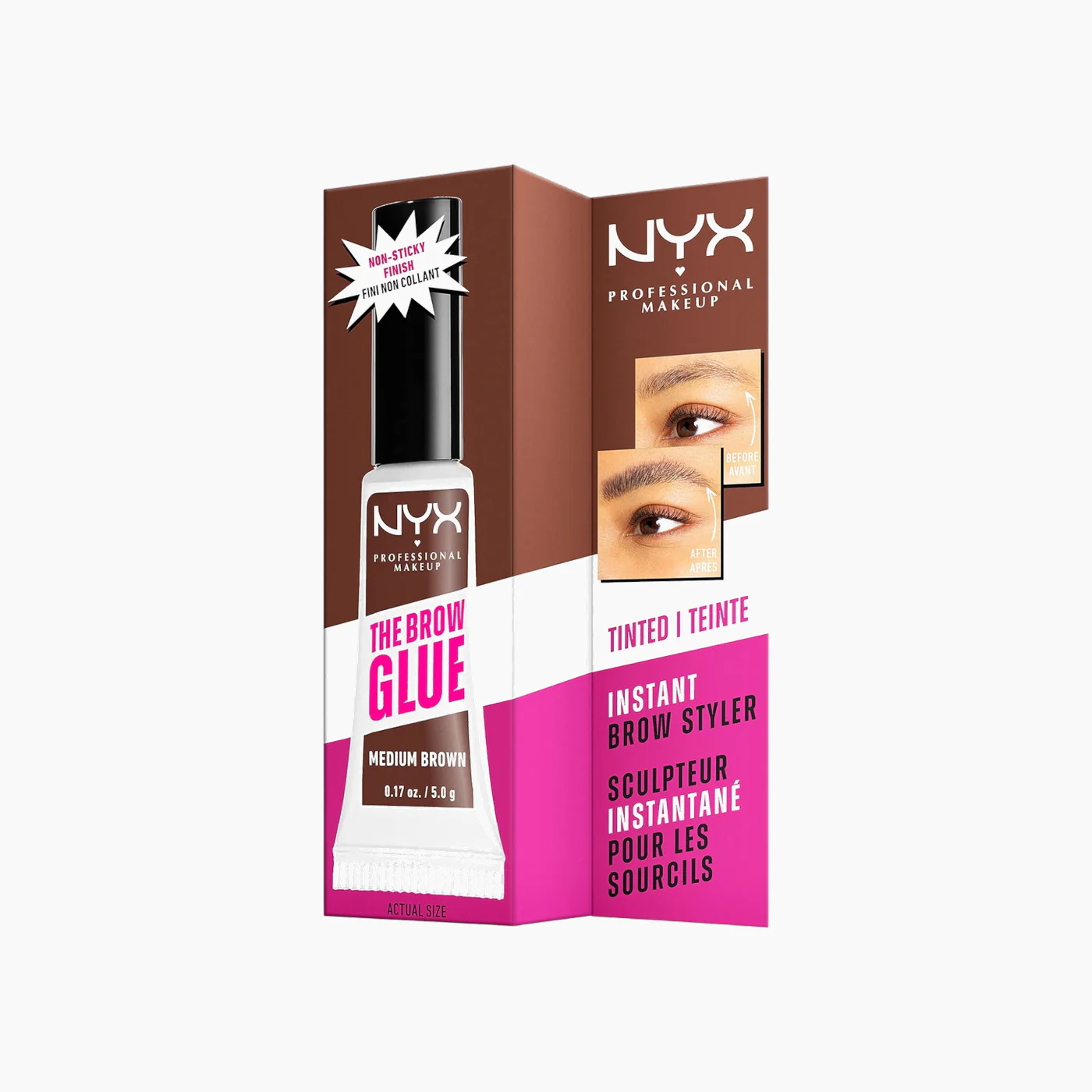 NYX Professional Makeup The Brow Glue Instant Styler - Image 3