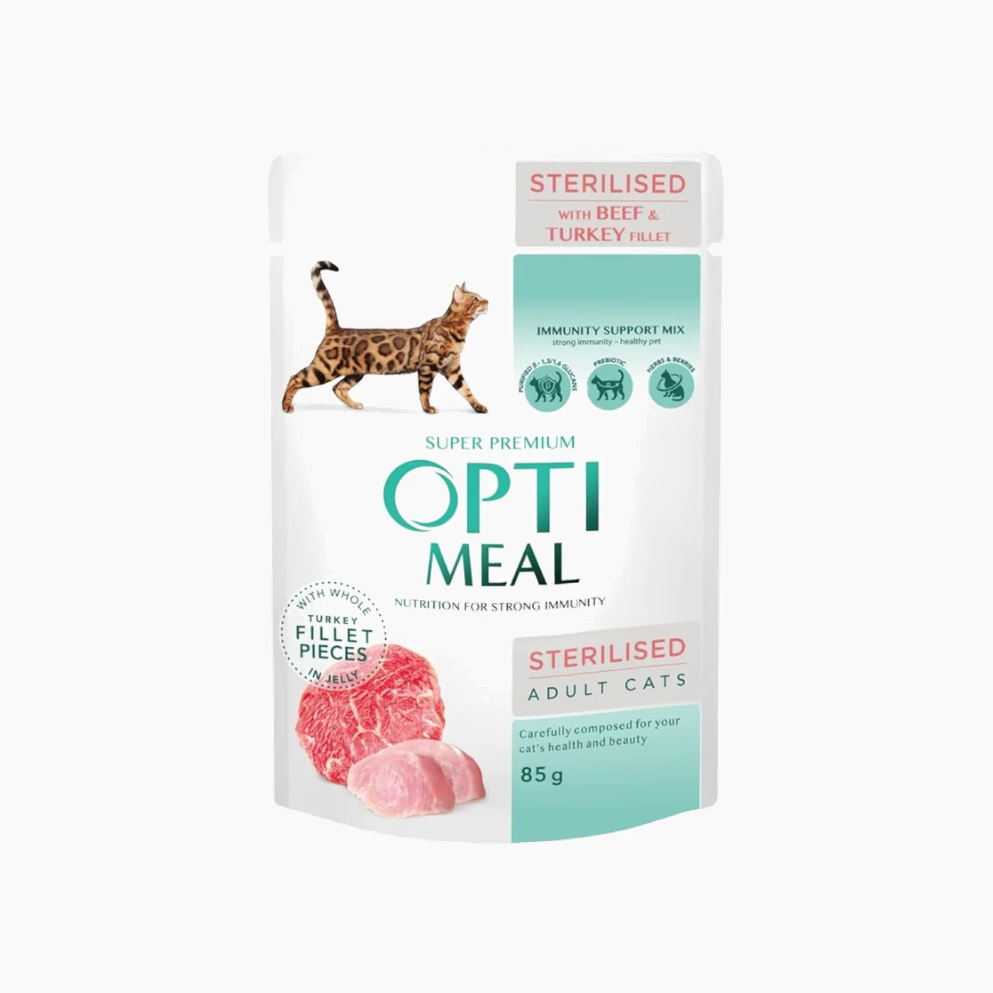 Club4Paws Op Wet Food For Sterilised Cat 9+3 - Image 2