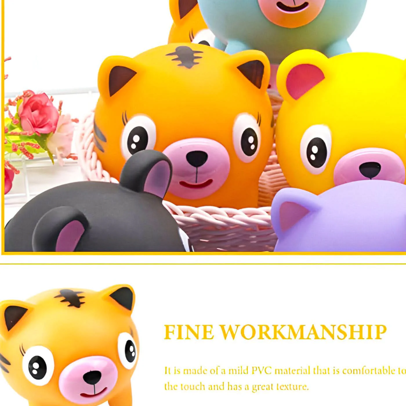 Pet Village Orange Little Piggy Cat Toy - Image 6
