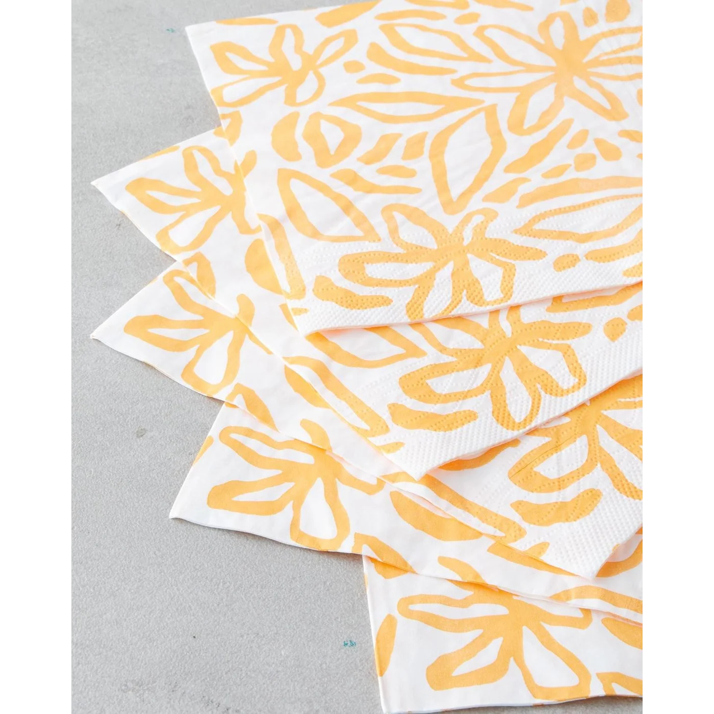 EH Living Orangebloom Paper 20 pcs Napkin 33x33 cm Yellow - Image 3