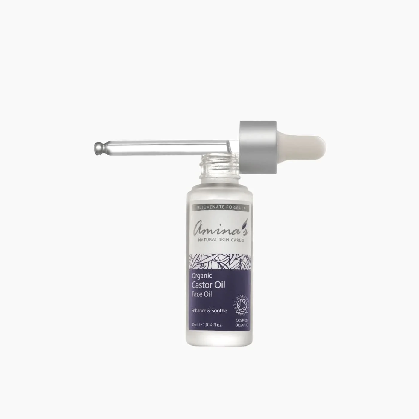 Amina's Organic Castor Face Oil Dropper 30 mL