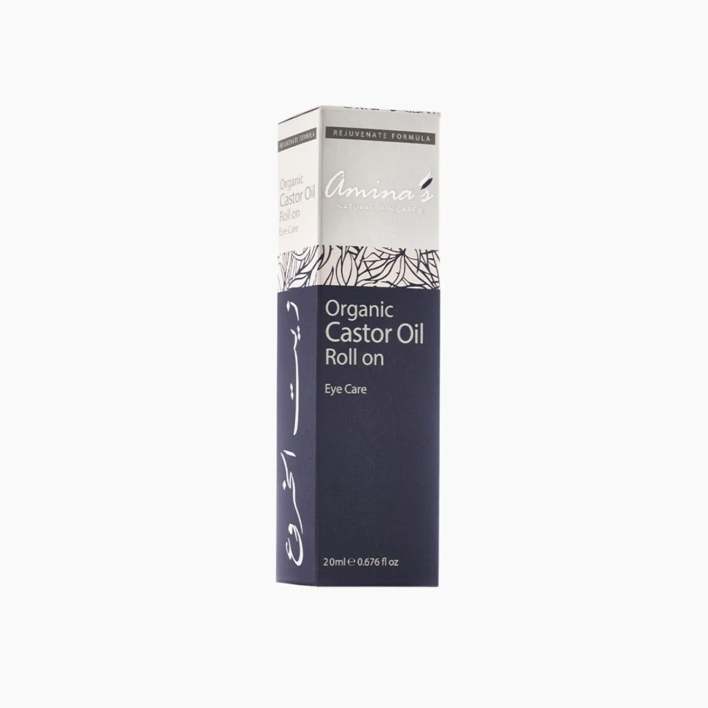 Amina's Organic Castor Oil Roll-On Eye Serum - Image 3