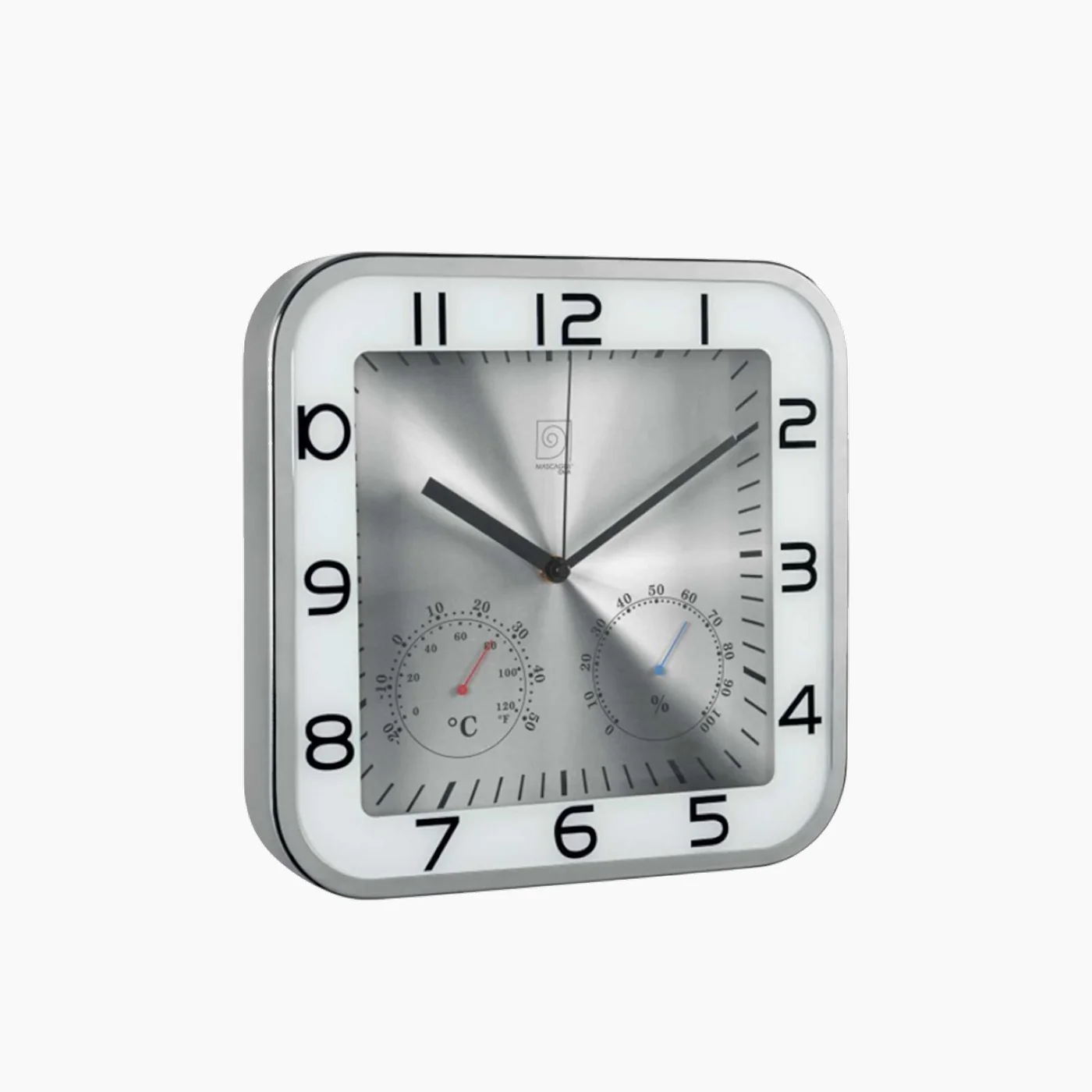 Mascagni Orologio Steel Wall Clock