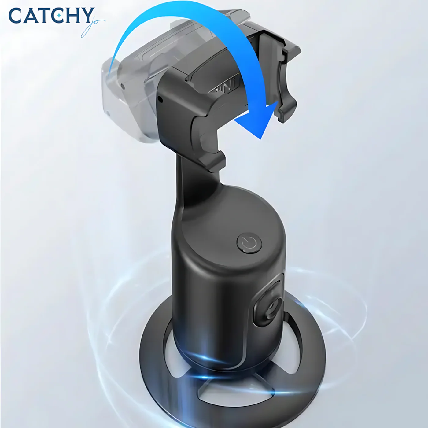 C.JO P01 360 Degree Portable AI Smart Gimbal Stabilizer - Image 2