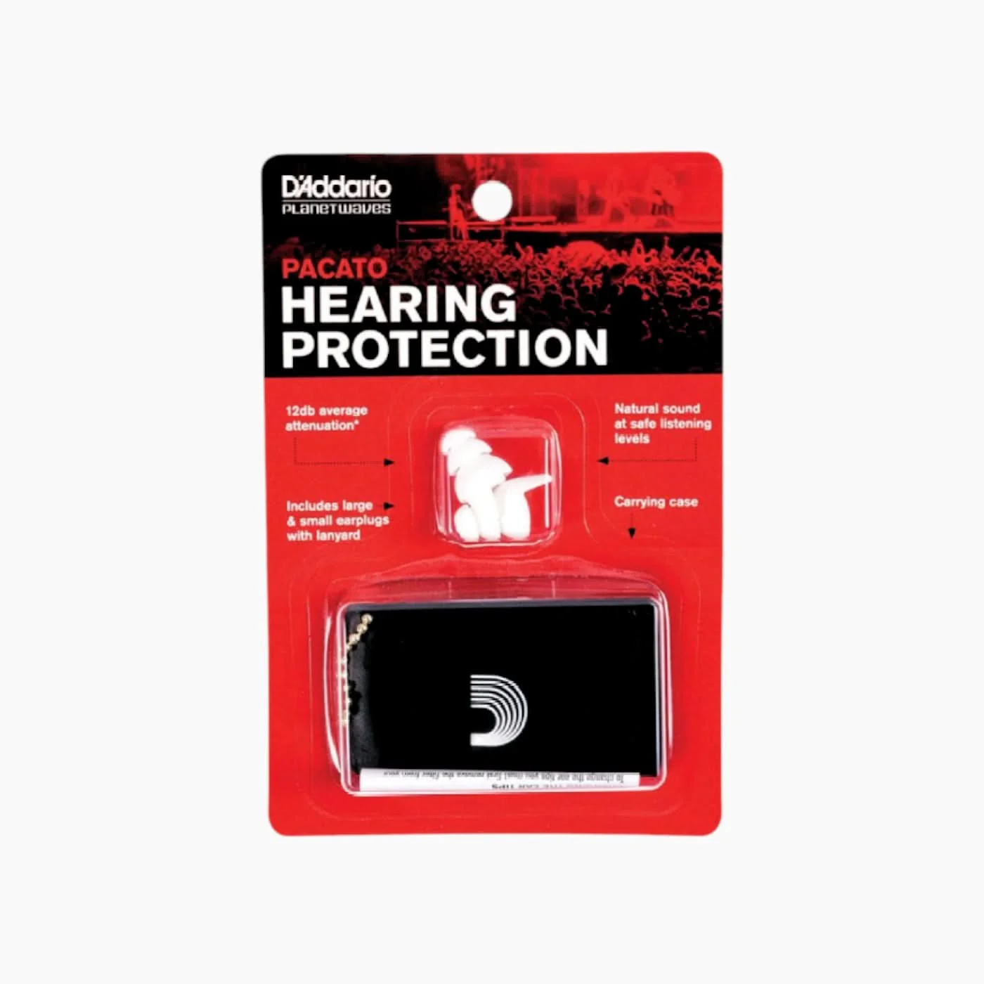 D'Addario Pacato Full Frequency Earplugs - Image 2