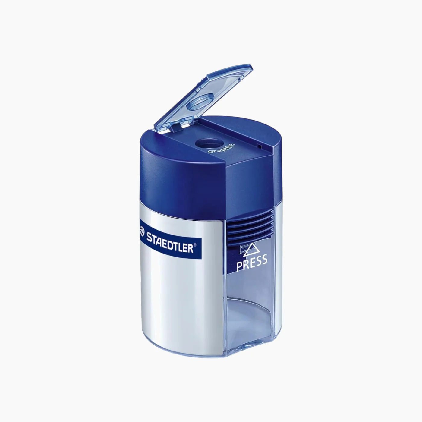 Staedtler PACK METAL SHARPENER  CYLINDRICAL IN PLASTIC