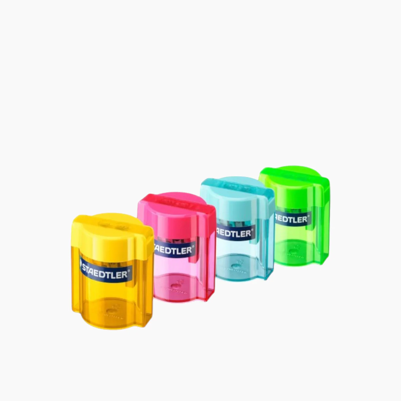 Staedtler PACK SHARPENER PLASTIC DOUBLE-HOLE 10 SHARPENERS S 513 006