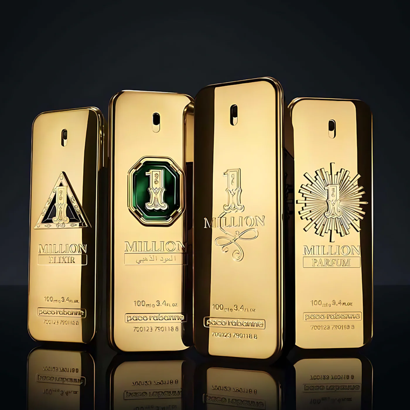 Paco Rabanne 1 Million Golden Oud Intense Parfum 100Ml For Men - Image 4