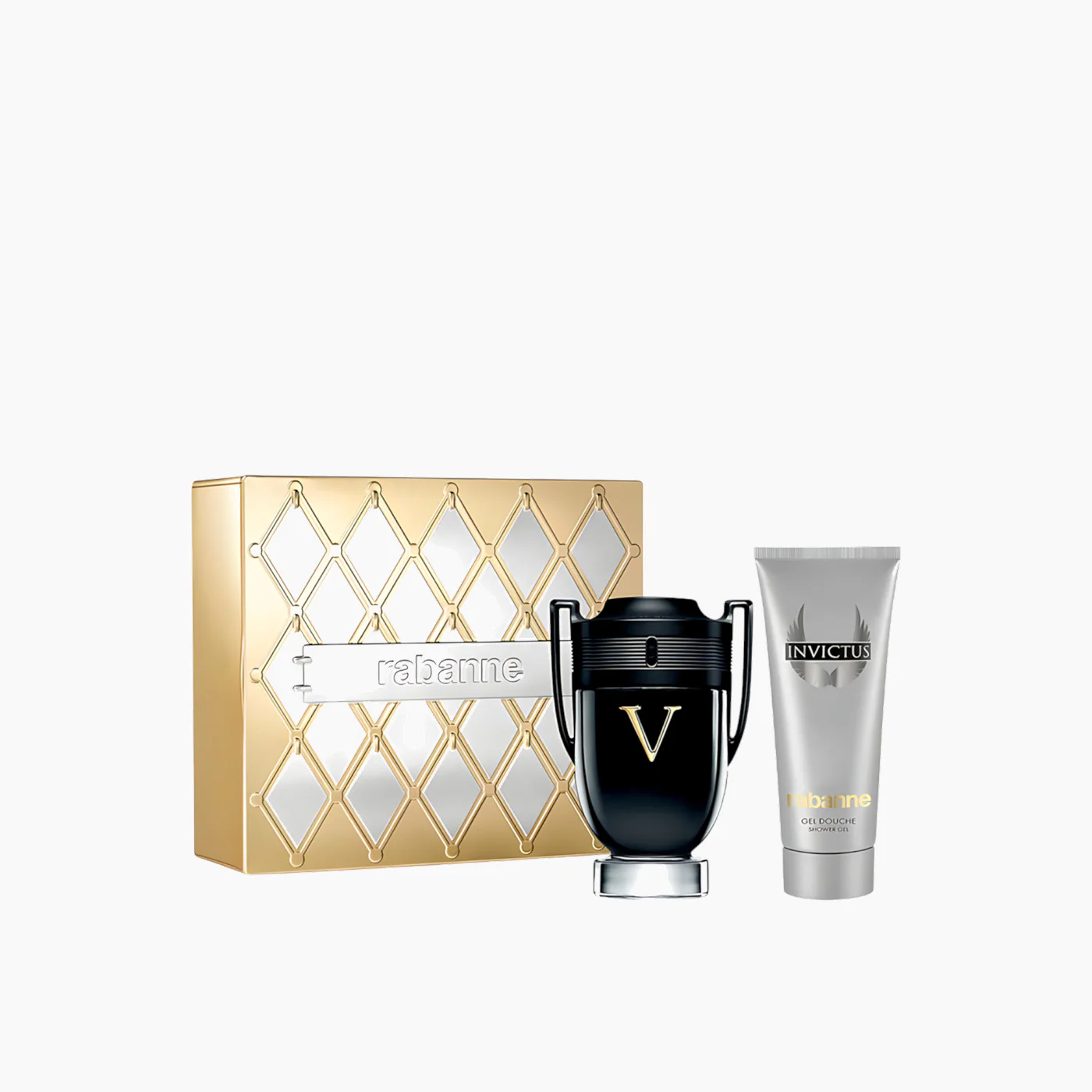 Paco Rabanne Invictus Victory EDP 100Ml + Shower Gel 100Ml Gift Set For Men