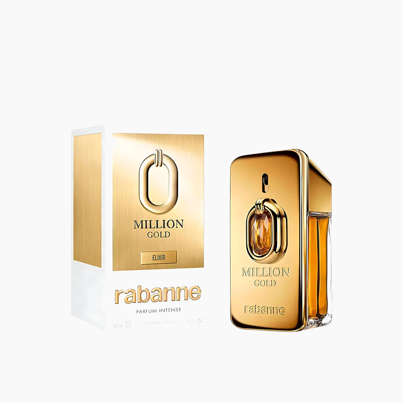 Paco Rabanne Million Gold Elixir Parfum Intense 50Ml For Men - Image 2