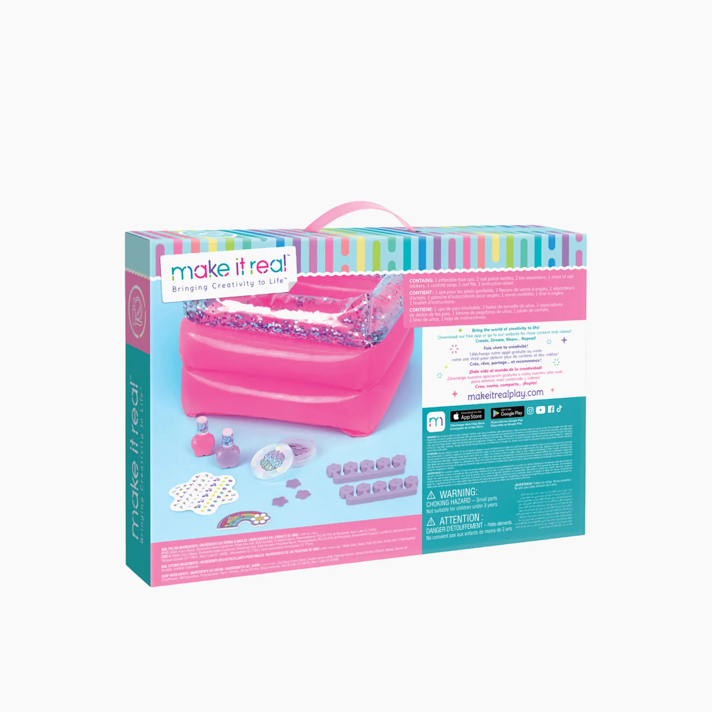 MAKE IT REAL Pamper Yourself Spa Set- 9 Pcs - Image 5
