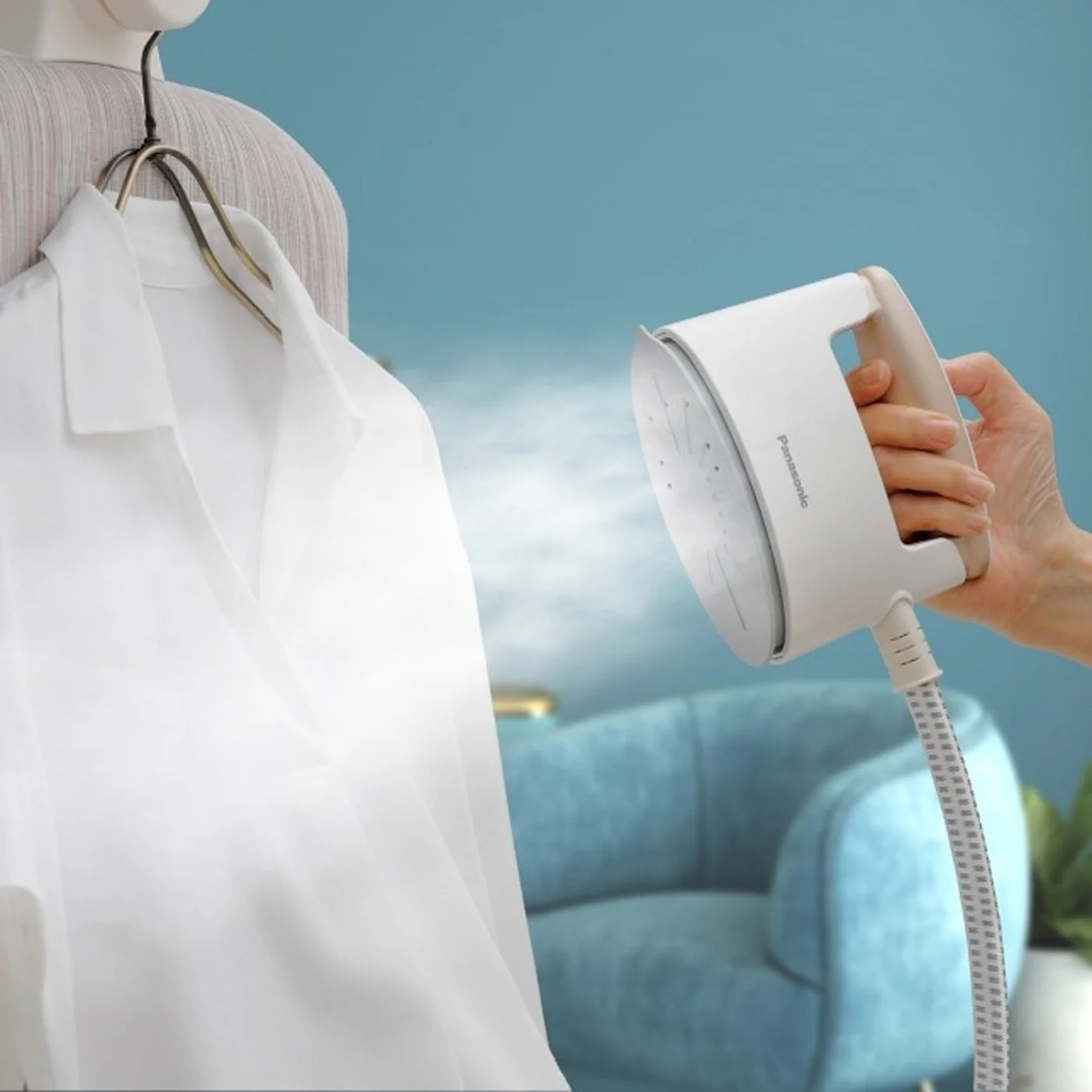 Panasonic Garment Steamer 2400 W Twin Boiler - Image 7