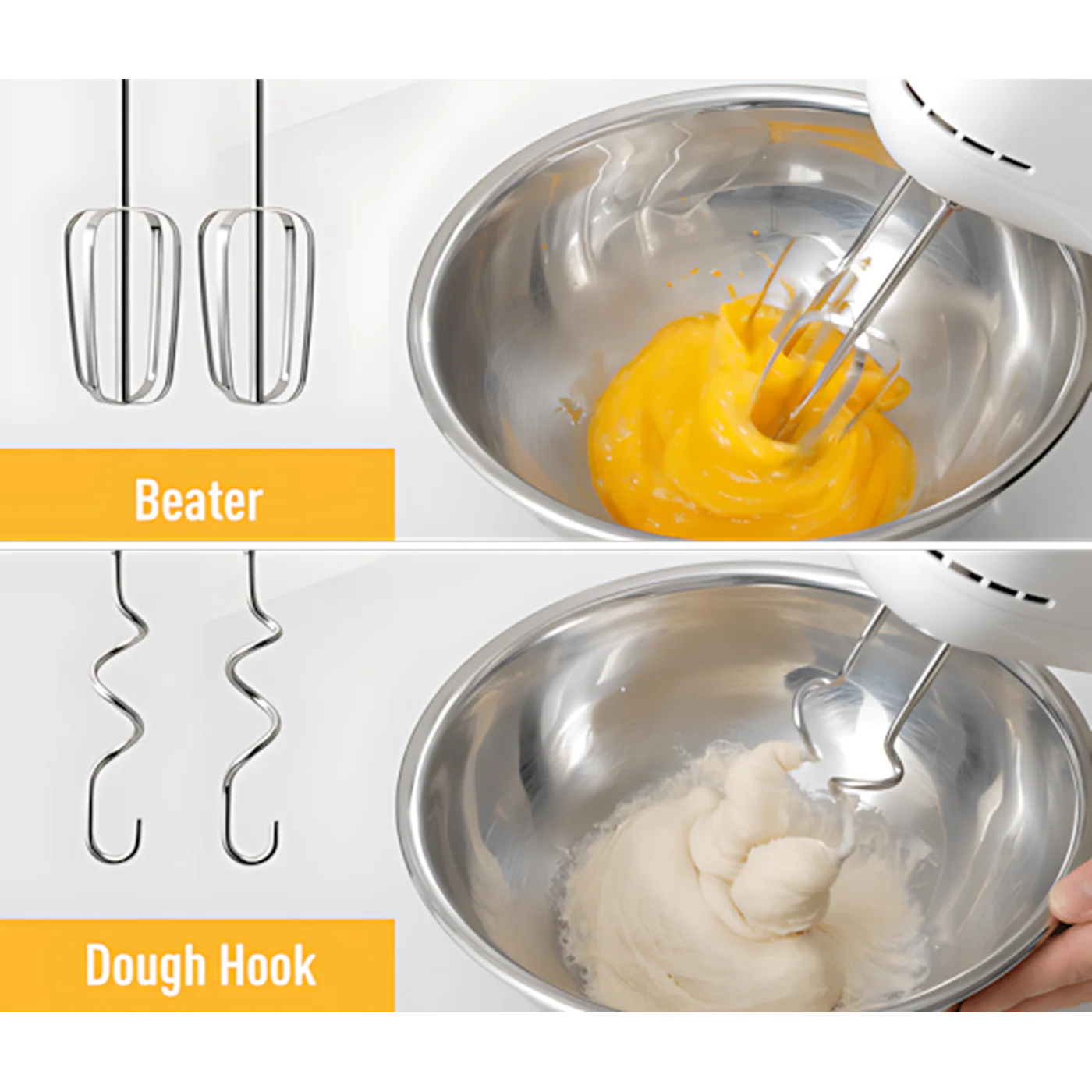 Panasonic Hand Mixer With 3L Bowl, 175W - Image 5