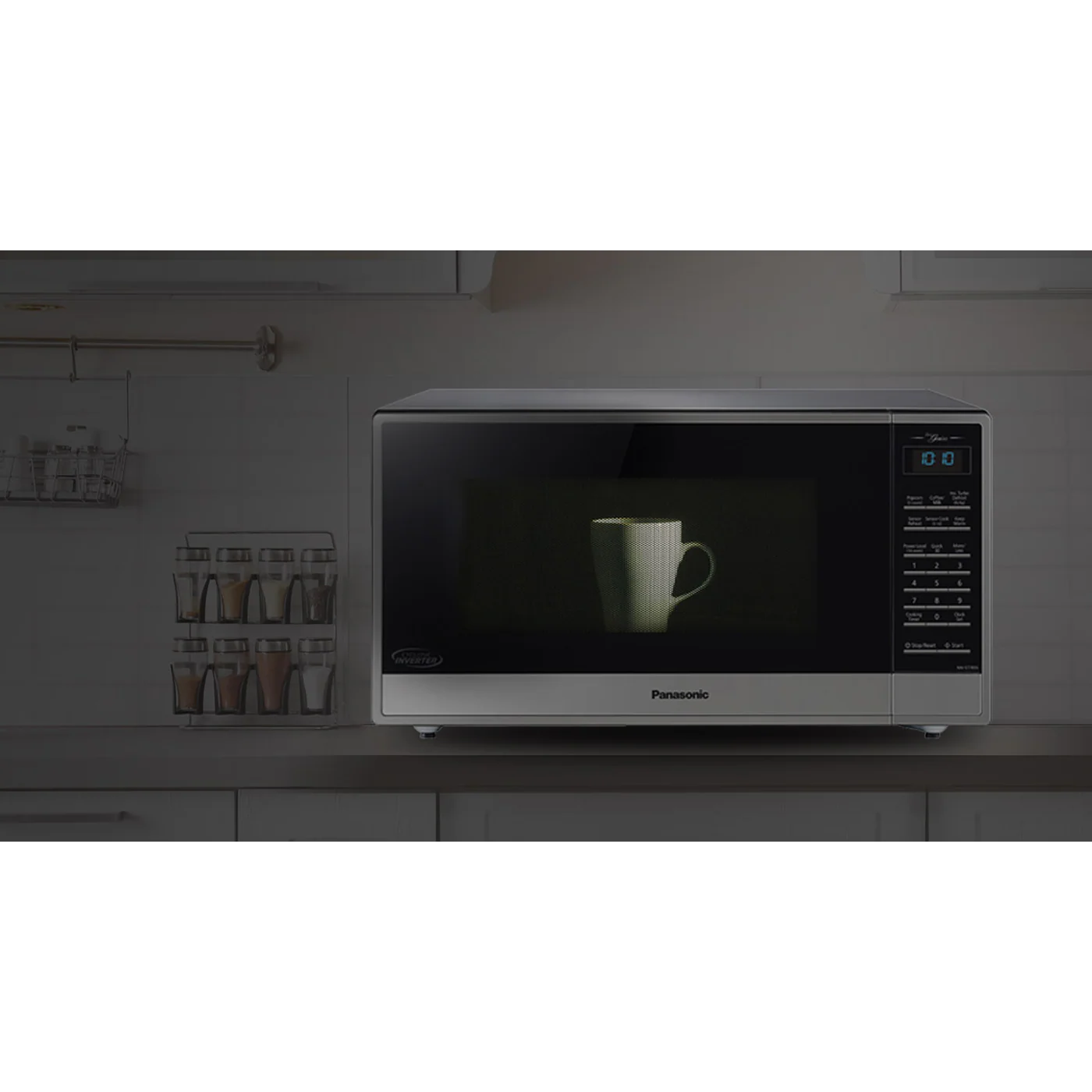 Panasonic Microwave Oven 44L 1100 W Silver - Image 6
