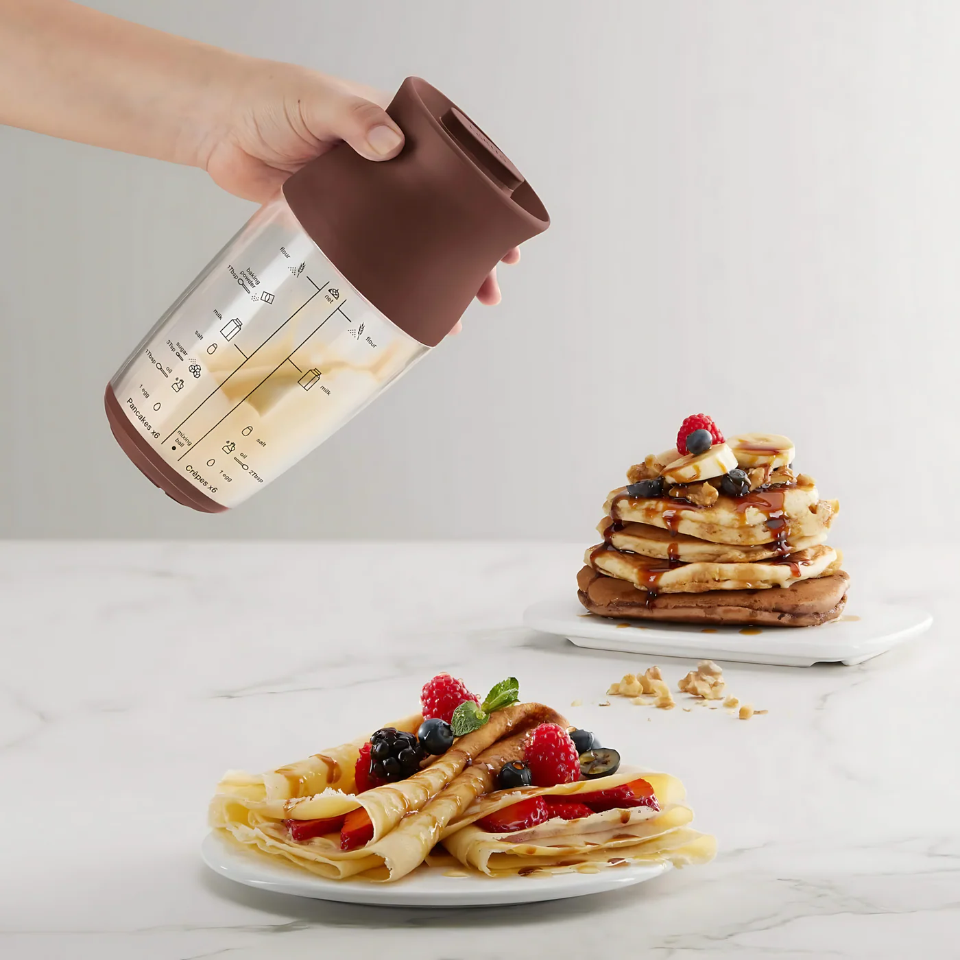 Lekue Pancake Batter Shaker Dia 9cm H:19cm - Image 6