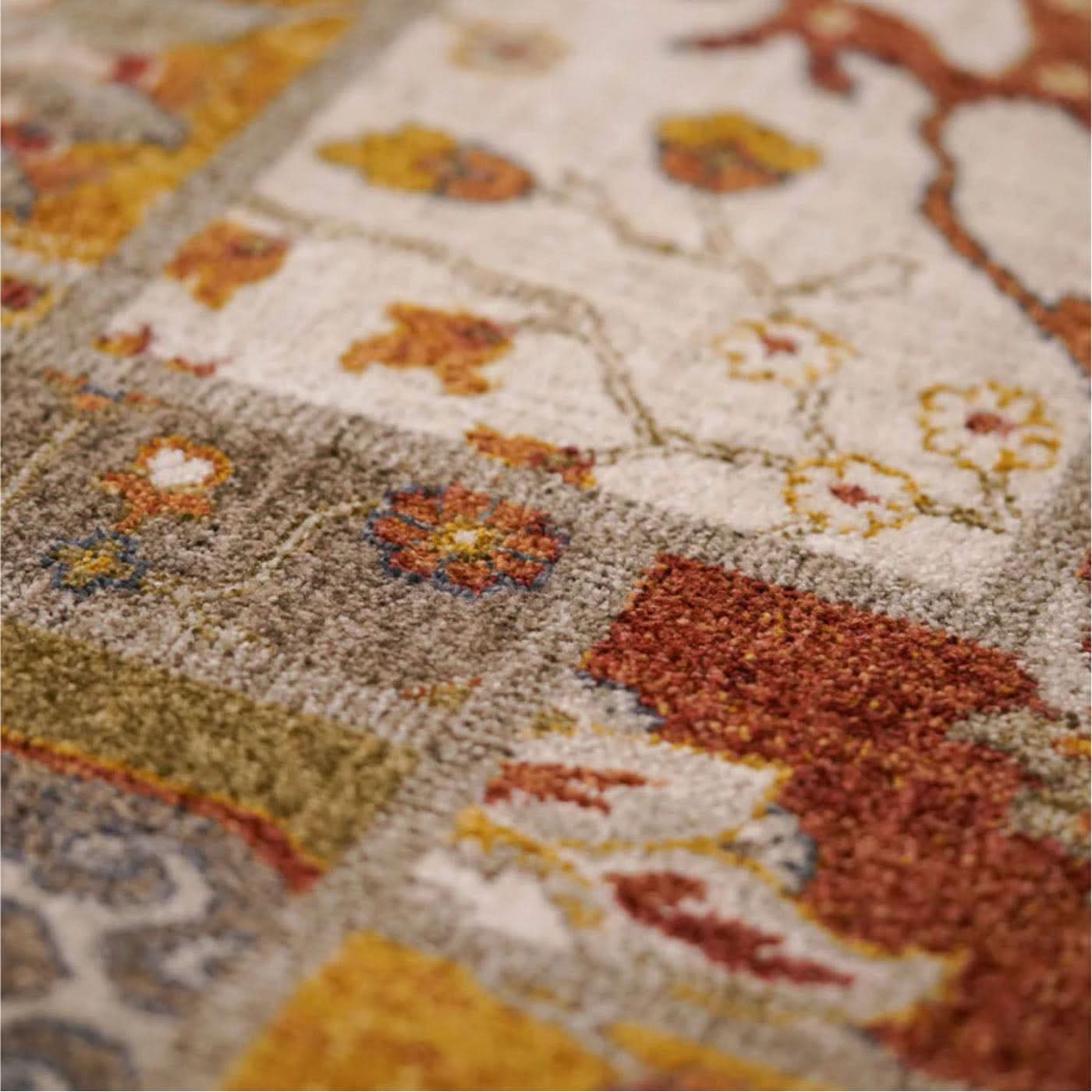 Spazio Home Heritage Mosaic Patchwork Rug - Image 3