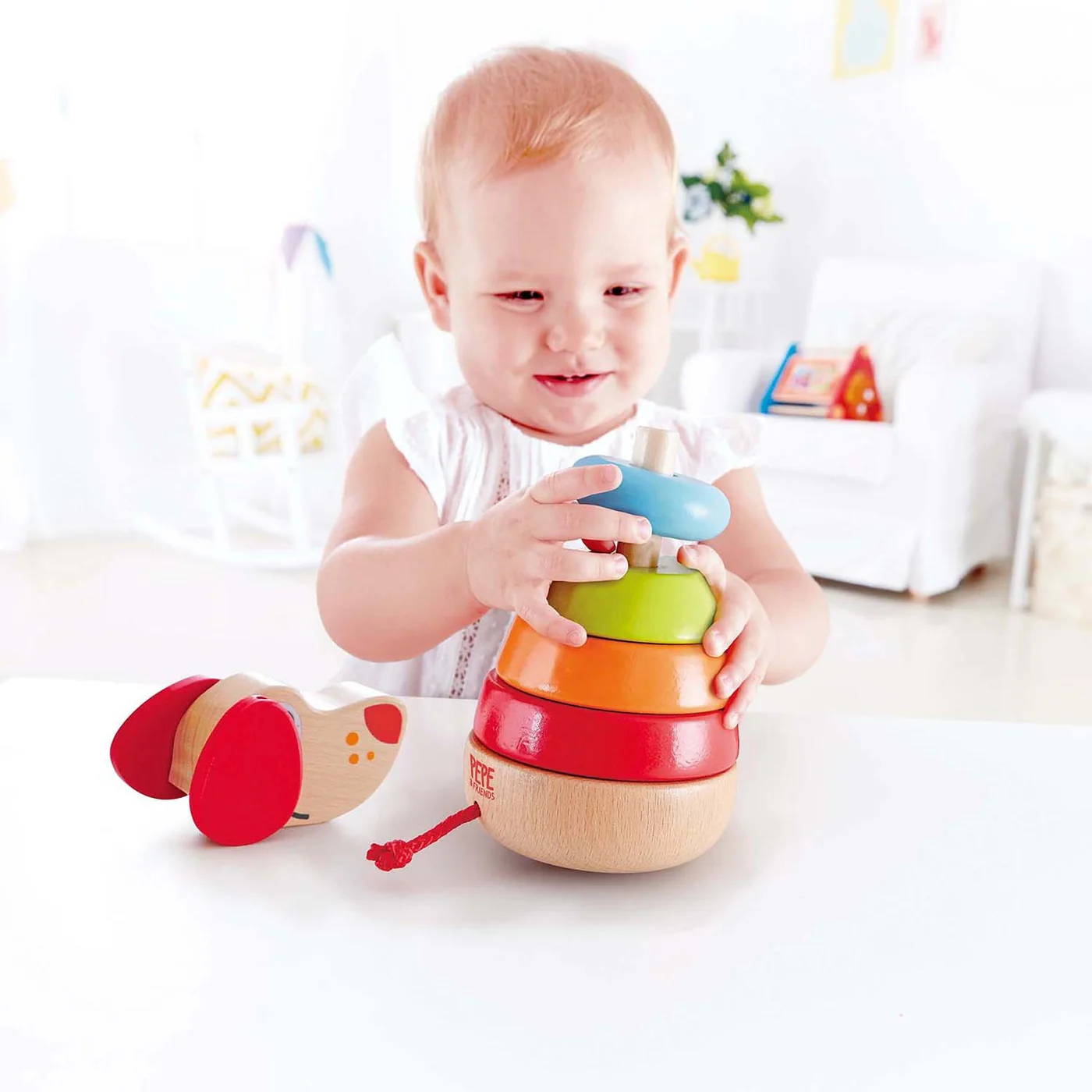 Hape Pepe Sound Stacking Toy - Image 4
