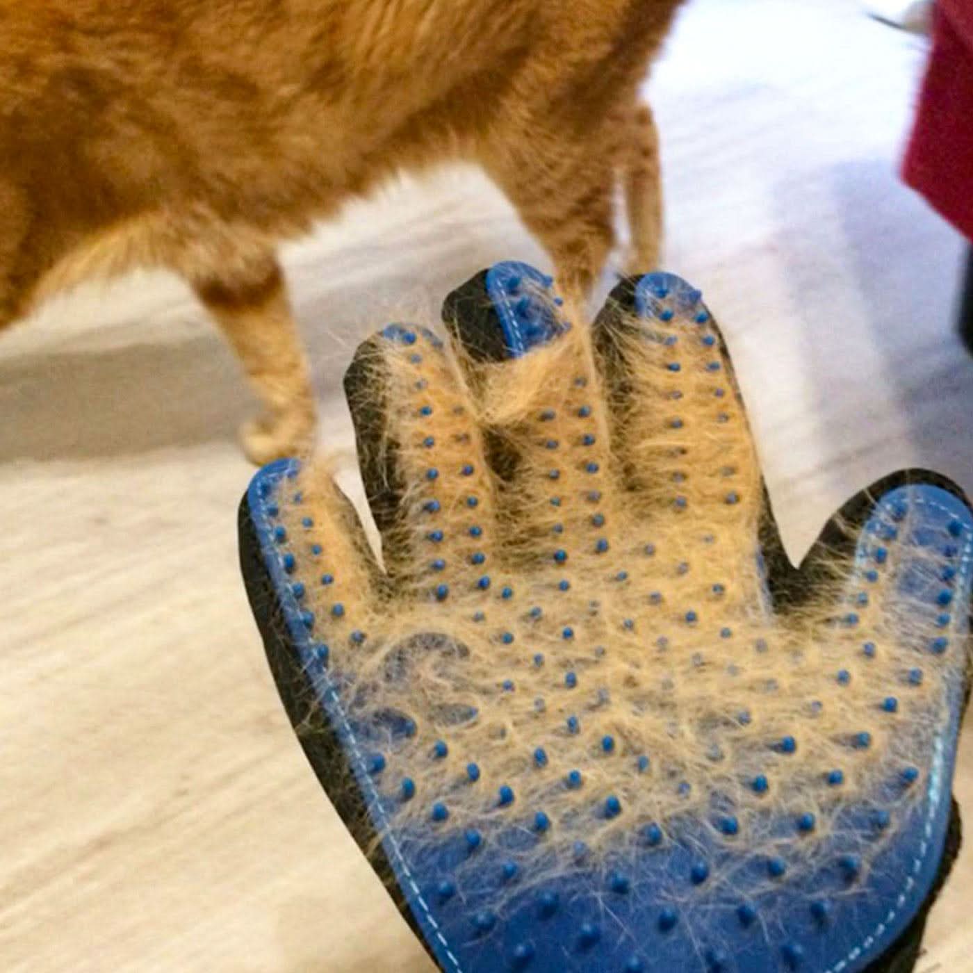 Pet Village Pet Massage and Shower Gloves - Image 5