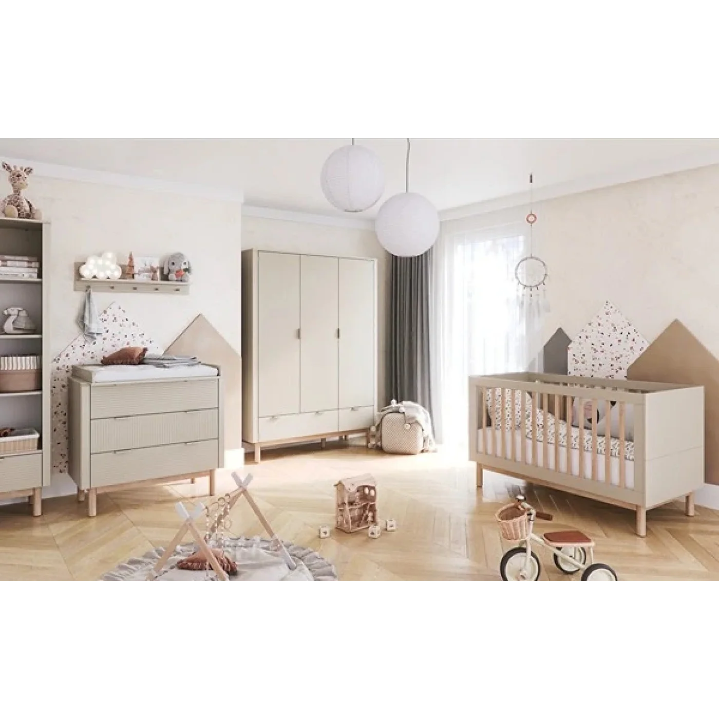 Pinio Miloo 3-Door Wardrobe - Image 4