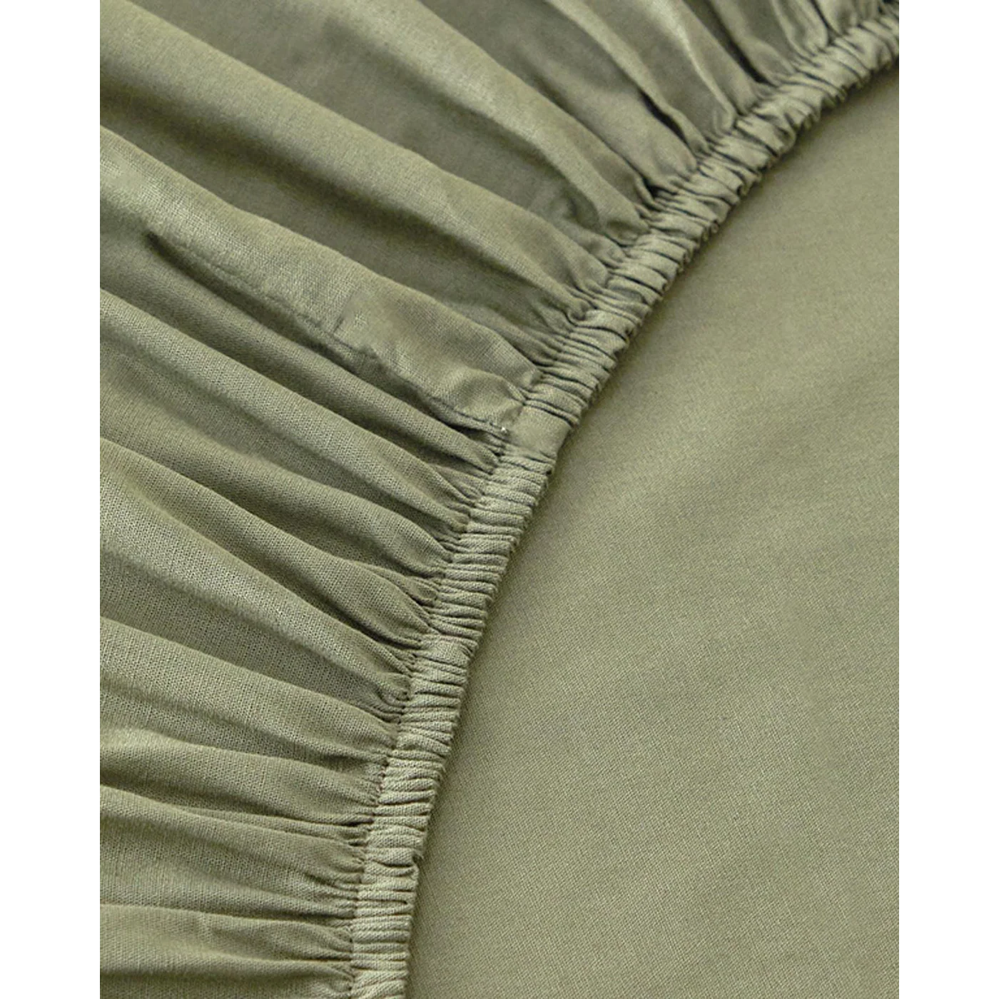 EH Living Plain Cotton Double Size Fitted Sheet Set 160x200 cm - Image 2